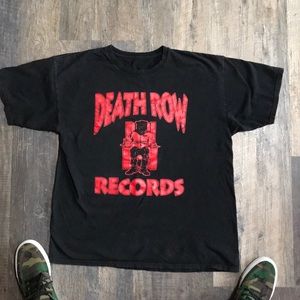 Vintage Death Row Records T-shirt